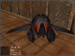 Jeśli jesteś blisko bazy, a biegnie za tobą mutant, którego nie możesz pokonać, to idź prędko do robota obronnego - on rozprawi się z przeciwnikiem za ciebie - Poradnik do gry - Porady ogólne | Neuro Hunter - Neuro Hunter - poradnik do gry