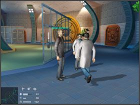 Po skończeniu spotkania i po odejściu w stronę cel, zaczepi nas Kathryn, po czym otrzymamy telefon od Agencji Bezpieczeństwa, która w ramach pomocy prześle do terminalu w biurze Borkovica (3) schemat potrzebny do stworzenia broni plazmowej (trzeba ją zrobić) - [Misja 26] Uwolnić więźniów 2 | Neuro Hunter - Neuro Hunter - poradnik do gry