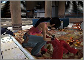 Rozwiązawszy problem robota, Zoe ma wreszcie szansę przyjrzeć się dokładnie biednej Lucii - Dla przyjaciela | Rozdział 2 - Zagubienie w Dreamfall The Longest Journey - Dreamfall: The Longest Journey - poradnik do gry