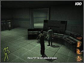 Zjechawszy windą na dół, załatw pracowników stacji (#100), tworząc nowych kompanów - When the Zombie Breaks (1) | Solucja Stubbs the Zombie in Rebel Without a Pulse - Stubbs the Zombie in Rebel Without a Pulse - poradnik do gry