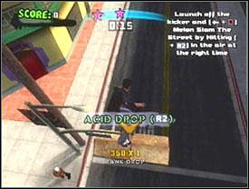 Podejdź do Murphiego żeby rozpocząć zadanie - Downtown #1 | Story mode | Tony Hawks American Wasteland - Tony Hawks American Wasteland - poradnik do gry