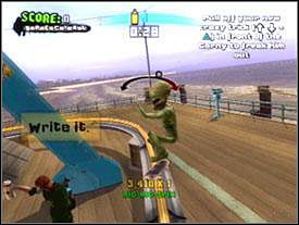 Dostań się na statek grindując po zepsutej kolejce - Santa Monica #1 | Story mode | Tony Hawks American Wasteland - Tony Hawks American Wasteland - poradnik do gry