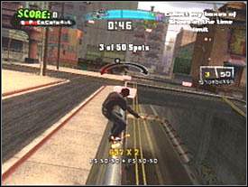Tony czeka pod daszkiem chińskiego domu - Downtown #3 | Story mode | Tony Hawks American Wasteland - Tony Hawks American Wasteland - poradnik do gry