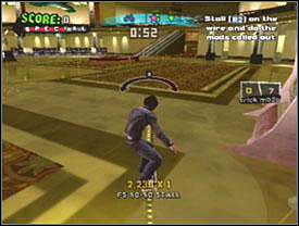 Murphy stoi obok schodów na pierwszym piętrze - Casino | Story mode | Tony Hawks American Wasteland - Tony Hawks American Wasteland - poradnik do gry