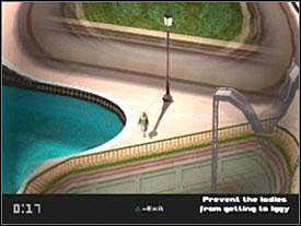 Zaczep Iggyego stojącego w basenie - Casino | Story mode | Tony Hawks American Wasteland - Tony Hawks American Wasteland - poradnik do gry