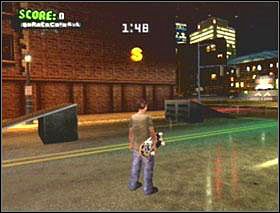 S - Na wprost od startu, przeskocz z kickera na kicker - Mineapolis | Classic mode | Tony Hawks American Wasteland - Tony Hawks American Wasteland - poradnik do gry