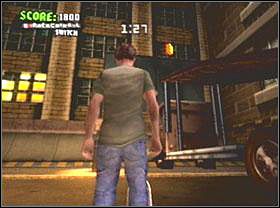 E - Nad wyskocznią zrobioną z tira - Mineapolis | Classic mode | Tony Hawks American Wasteland - Tony Hawks American Wasteland - poradnik do gry