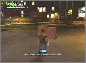 Na wjeździe do parku przy ciężarówce - Mineapolis | Classic mode | Tony Hawks American Wasteland - Tony Hawks American Wasteland - poradnik do gry