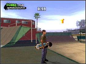 T - Przy copingu na mini rampie - Santa Cruz | Classic mode | Tony Hawks American Wasteland - Tony Hawks American Wasteland - poradnik do gry