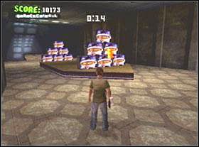 E - Przy wyjeździe z centrum na piętrze - The Mall | Classic mode | Tony Hawks American Wasteland - Tony Hawks American Wasteland - poradnik do gry