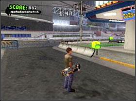 Combo rozpoczonij od żółtej barierki przy białym budynku - Kyoto | Classic mode | Tony Hawks American Wasteland - Tony Hawks American Wasteland - poradnik do gry
