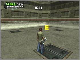 E - Na dachu szarego budynku - Ruins | Classic mode | Tony Hawks American Wasteland - Tony Hawks American Wasteland - poradnik do gry
