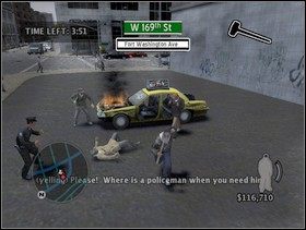 [2] - Informator - Cabbie - Misja 3 Hammering the competition | Misje poboczne - True Crime: New York City - poradnik do gry