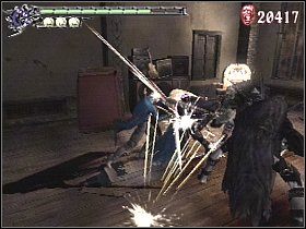 ForceEdge - broń bardzo przypominająca Rebeliona jest jednak dużo szybsza i trochę słabsza - Broń biała [Devil Arms] - Vergil | Broń | Devil May Cry 3 Dantes Awakening - Devil May Cry 3: Dantes Awakening - Edycja Specjalna - poradnik do gry