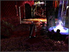 Zaatakują Cię łucznicy, możesz ich ominąć i od razu pobiec do miejsca gdzie wydobywa się błękitny snop światła - Misja #14 | Solucja | Devil May Cry 3 Dantes Awakening - Devil May Cry 3: Dantes Awakening - Edycja Specjalna - poradnik do gry