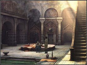 Przyjrzyj się okratowanemu przejściu w głębi korytarza - Poradnik do gry - PAŁAC KSIĄŻĘCY W MADARGANIE cz.1 | Paradise - Paradise - poradnik do gry