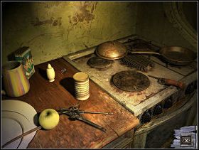 Na szafce obok kuchenki znajdziesz otwieracz do konserw i puszkę fasolki - OKRĘT BLACK VAULT cz.4 | Paradise - Paradise - poradnik do gry