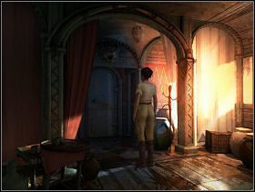 Gdy już skończycie rozmawiać zejdź z mostka i wróć do windy, przejdź obok niej i udaj się do komnat rodziny królewskiej (tam gdzie mieści się dawny pokój Ann, a właściwie Malkii) - OKRĘT BLACK VAULT cz.4 | Paradise - Paradise - poradnik do gry