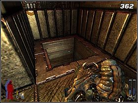 Znajdziesz się z powrotem w sali, która niedawno była kontrolowana przez łowców - [Solucja] Center of Gravity cz.1 | Prey - Prey (2006) - poradnik do gry
