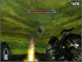 Matka korzysta z pola siłowego, które skutecznie chroni ją przed Twoimi atakami - [Solucja] Mothers Embrace | Prey - Prey (2006) - poradnik do gry