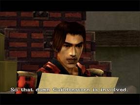 Znalezione pismo starego znajomego Guildensterna. Pora na działanie. - Sakai City, Senchu- Japonia cz.2 | Onimusha 3 Demon Siege - Onimusha 3: Demon Siege - poradnik do gry