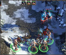 Kiedy uporasz się z bazami na północy, przesuwaj się powoli na zachód - The Catapults of Underhall - Underhall (3) | Threatened Homelands - Spellforce 2: Czas Mrocznych Wojen - poradnik do gry