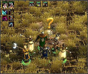 Na wzgórzu na północnym zachodzie znajdziesz dziwną mozaikę (8) - The Black Mirror - Magnet Stones (2) | Ur the Patriarch - Spellforce 2: Czas Mrocznych Wojen - poradnik do gry