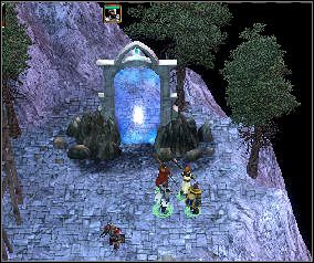 Kiedy przejście będzie gotowe możesz śmiało ruszać do siedziby Krasnoludów - The Catapults of Underhall - Underhall (1) | Threatened Homelands - Spellforce 2: Czas Mrocznych Wojen - poradnik do gry