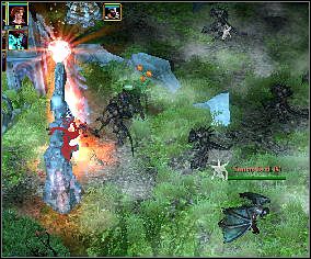 Demony zaatakują falami - The Bows of Dun Mora - Dun Mora | Threatened Homelands - Spellforce 2: Czas Mrocznych Wojen - poradnik do gry