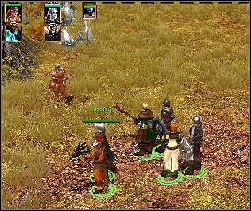 Przechodzisz na drugą stronę gdzie zostajesz zaznajomiony z sytuacją - Rescue for the Iron Fields - The Needle (1) | Threatened Homelands - Spellforce 2: Czas Mrocznych Wojen - poradnik do gry