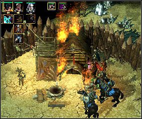 Po przejściu na drugą stronę portalu ( 1 ) dostajesz zadania: zniszcz wszystkie obozy Orków w Crystal Wastes, oraz skompletuj wszystkie części księgi Book Darh - The Hunt - Crystal Wastes | Malacay - Spellforce 2: Czas Mrocznych Wojen - poradnik do gry