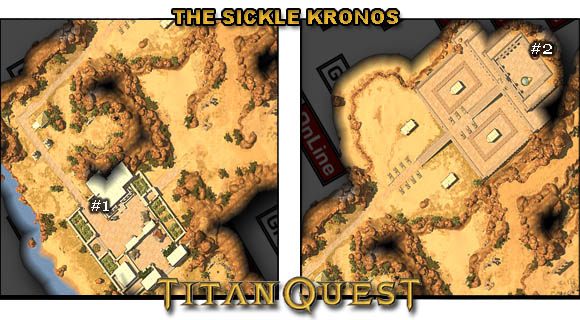 Etapy zadania - [Main Quest] The Sickle Kronos | Solucja Titan Quest - Titan Quest - poradnik do gry