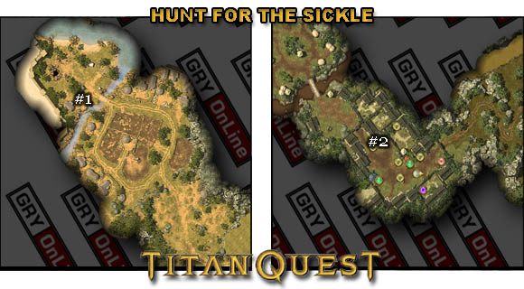 Etapy zadania - [Main Quest] Hunt for the Sickle | Solucja Titan Quest - Titan Quest - poradnik do gry