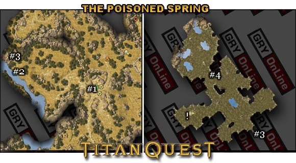 Отравленный источник titan quest карта