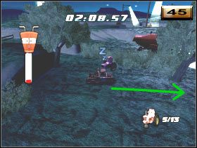 Aby dostać się do kolejnej ofiary należy nieco się pomęczyć - [Minigry] Przewracanie traktorów - Poziom 6 | Auta - Auta - poradnik do gry