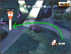 1 - [Minigry] Przewracanie traktorów - Poziom 8 | Auta - Auta - poradnik do gry