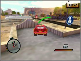 Zaczynamy rzecz jasna w miasteczku - [Minigry] Pościg za Pocztówkami Gieni - Chłodnica Górska cz.1 | Auta - Auta - poradnik do gry