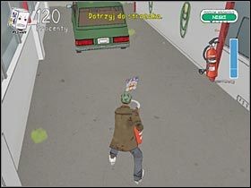 Najwyższa już pora skierować się do strażaka, który znajduje się przy moście (#1) - Atak biologiczny (3) | Etap 1 | Bad Day LA - Bad Day L.A. - poradnik do gry