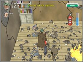 Docelowo powinieneś dotrzeć do dwóch uwięzionych kobiet (#1) - Trzęsienie ziemi (4) | Etap 3 | Bad Day LA - Bad Day L.A. - poradnik do gry