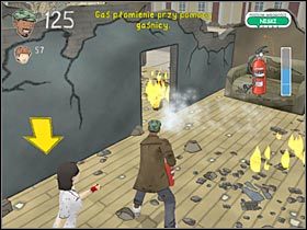 Skieruj się teraz do zlokalizowanego po lewej stronie gruzowiska (#1) - Trzęsienie ziemi (4) | Etap 3 | Bad Day LA - Bad Day L.A. - poradnik do gry