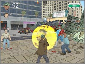 Po zakończonej walce radziłbym się dokładnie rozejrzeć - Deszcz meteorów (1) | Etap 4 | Bad Day LA - Bad Day L.A. - poradnik do gry