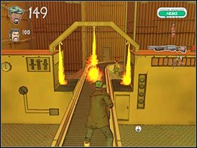 Zeskocz z taśmy, tak aby uniknąć pracujących urządzeń - Lotnisko (3) | Etap 6 | Bad Day LA - Bad Day L.A. - poradnik do gry