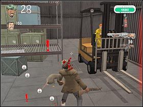 Po wyjściu na świeże powietrze załatw oczywiście wszystkich strażników - Lotnisko (4) | Etap 6 | Bad Day LA - Bad Day L.A. - poradnik do gry