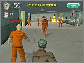 Tak na dobrą sprawę powinieneś zainteresować się wyłącznie tym korytarzom, który został ogarnięty przez płomienie (#1) - Tsunami-Napad na bank (2) | Etap 8 | Bad Day LA - Bad Day L.A. - poradnik do gry