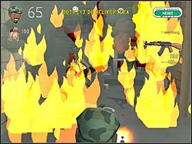 Kawałek dalej odnajdziesz nowe schody, z których będziesz oczywiście musiał skorzystać (#1) - Tsunami-Napad na bank (5) | Etap 8 | Bad Day LA - Bad Day L.A. - poradnik do gry