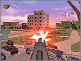 W pewnym miejscu czołg zatrzyma się - Etap 9 - Inwazja Meksykańców | Finał | Bad Day LA - Bad Day L.A. - poradnik do gry