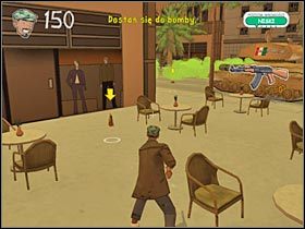 Zombiaki chwilowo możesz ignorować, gdyż nie ma tu ich jeszcze zbyt wiele - Etap 10 -FINAŁ - Bomba Zombie | Finał | Bad Day LA - Bad Day L.A. - poradnik do gry