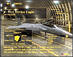 Z dostępnych przy pierwszym podejściu samolotów polecam przede wszystkim: F-15, F/A 18, Su-37 Terminator - Ace Combat Zero: The Belkan War - poradnik do gry