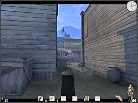 Zaczekaj aż zaatakowany przez Ciebie cel zacznie się palić - Część druga (2) | Epizod III | Call of Juarez - Call of Juarez - poradnik do gry