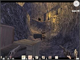 Zacznij ostrożnie przesuwać się do przodu, wyszukując sobie jednocześnie dobre zasłony - Część trzecia (1) | Epizod V | Call of Juarez - Call of Juarez - poradnik do gry